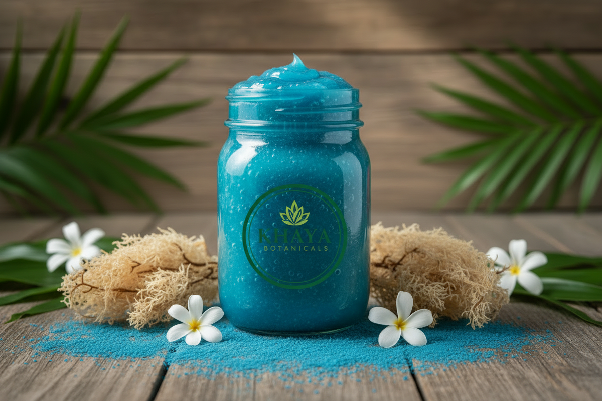 Blue Spirulina Sea-moss Gel