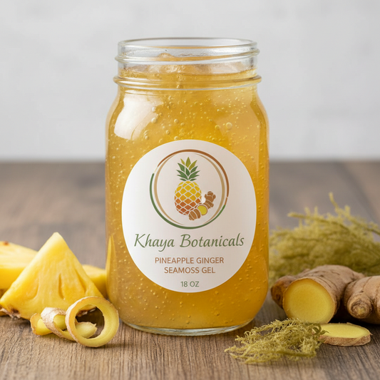 Pineapple Ginger Seamoss Gel